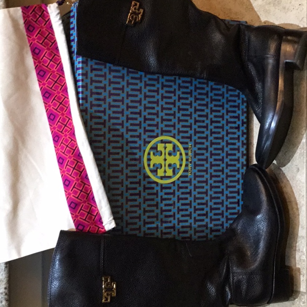 Authentic Tory Burch Riding Boots